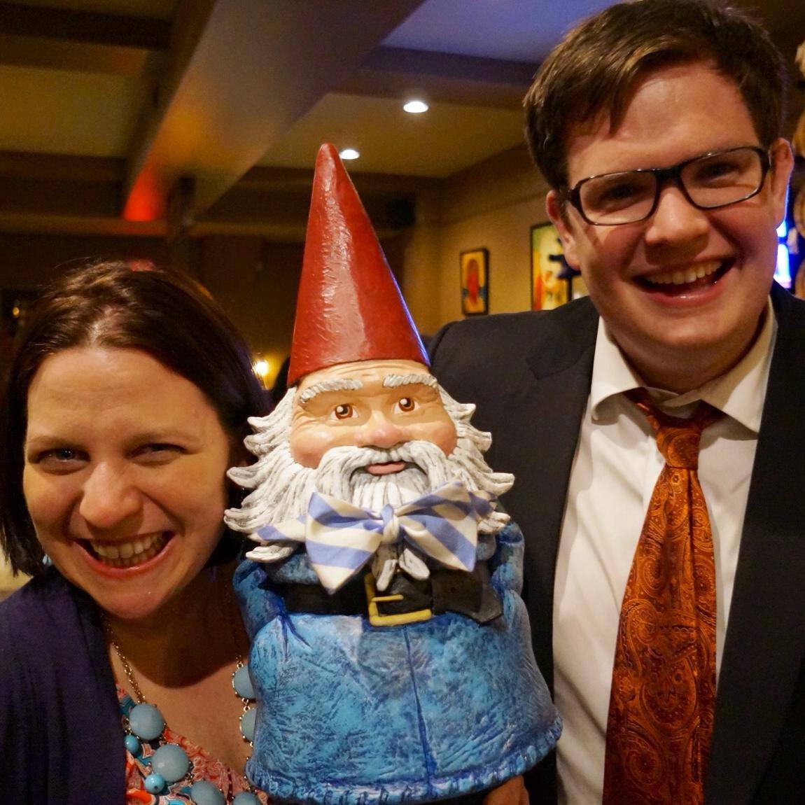 kcs_tarheel's tweet photo. @RoamingGnome You know that @leestorrow &I will always be your #gnomeguide.#goheels #welcometothesouthernpartofheaven http://t.co/snbsFRMcHl