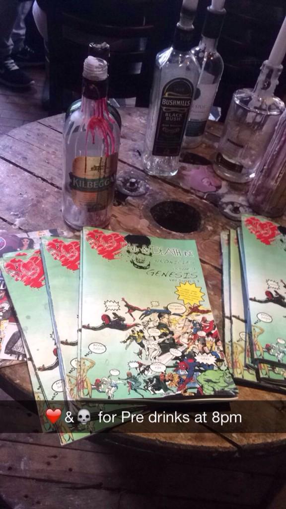 <a href="/LoveandDeathInc/">Love and Death Inc.</a> is a must for pre drinks before <a href="/Hideoutbelfast/">Hideôut Belfast</a>