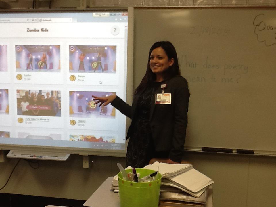 Ms. Sandra Vazquez, Health Education Coordinator for Children's Hospital.