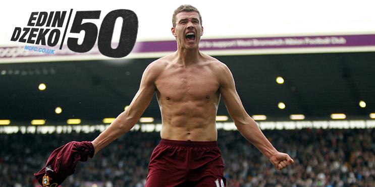ManCity's tweet photo. #DZEKO50: Celebrating @eddzeko's half century of #mcfc @premierleague goals in a photo special http://t.co/T2XVZm8vH3 http://t.co/E8YYyAoUvo