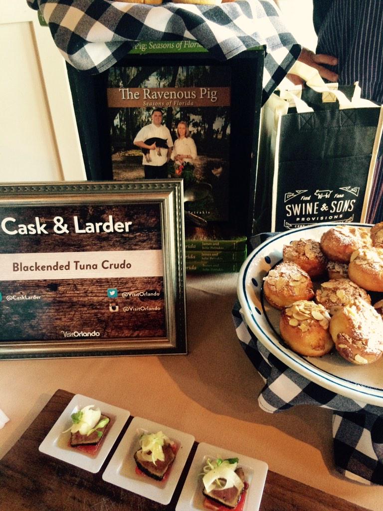 Food blogger event with <a href="/VisitOrlando/">Visit Orlando ☀️</a> <a href="/SwineandSons/">Swine & Sons</a> <a href="/CaskLarder/">Cask & Larder</a>