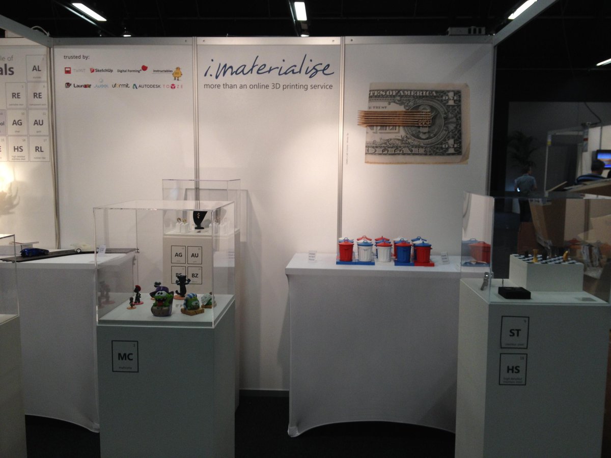 imaterialise's tweet photo. We set up our booth for #RapidPro2015. Come visit us in the next three days in the Netherlands! /cc: @_RapidPro http://t.co/6DmJzVq0OQ