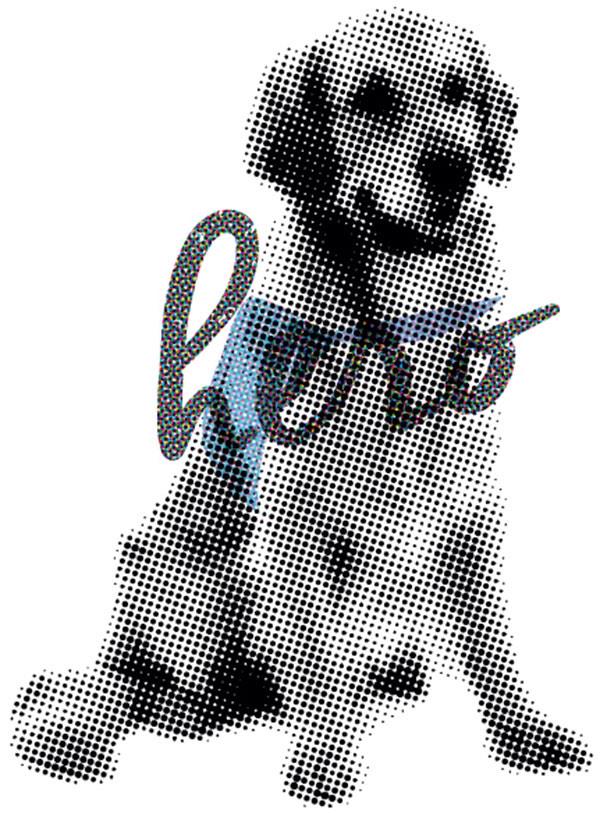 CanineOrgDog's tweet image. T-shirt was supposed to show this logo but actually looks like... #threadstart #threadstartorg Zachary Zac Folk