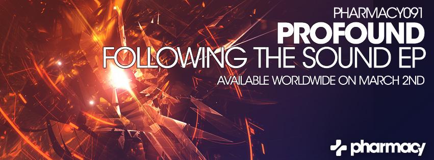 PharmacyMusic's tweet image. . @ProfoundTrance - Following the Sound EP out worldwide today. itun.es/i6BQ62L