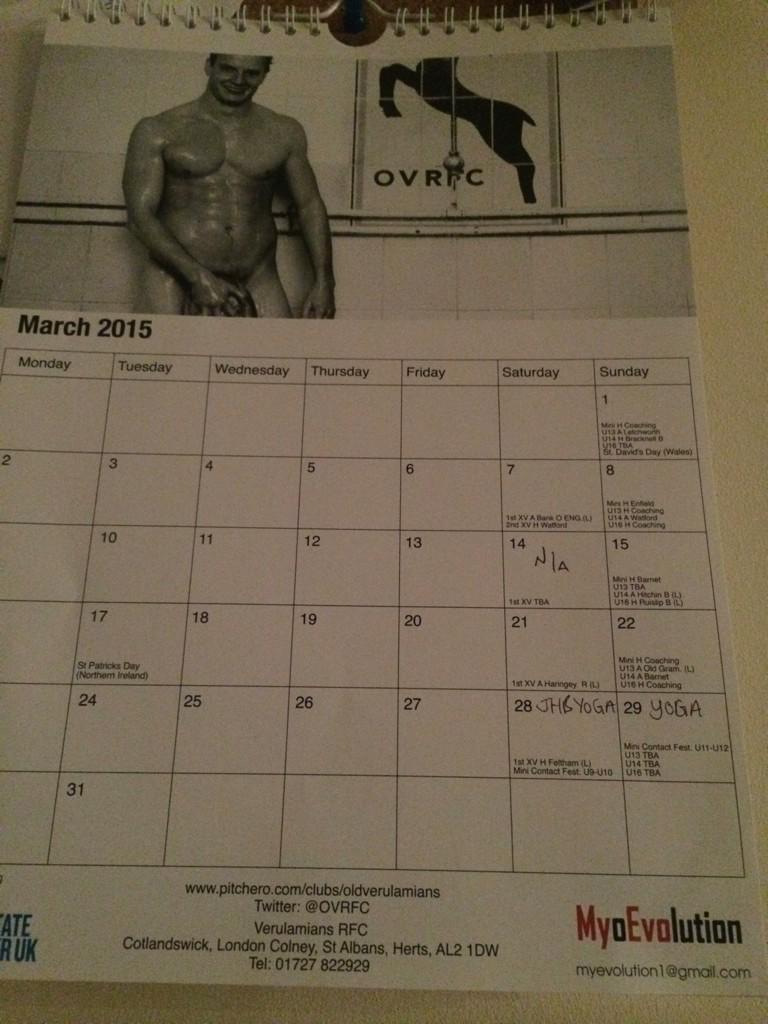 MyoEvo's tweet photo. Camo Craig representing #MyoEvolution  on the official @ovrfc 2015 calendar - looking good Cam!! http://t.co/ibRZXD5ofj