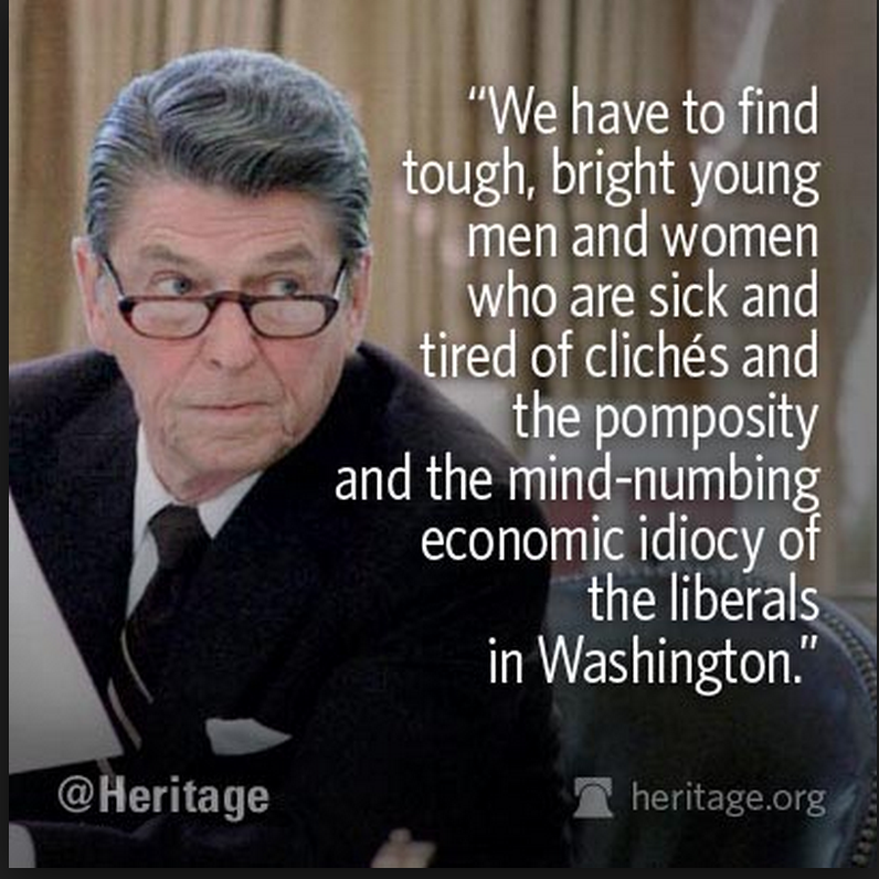 Ronald Reagan #dailyquote