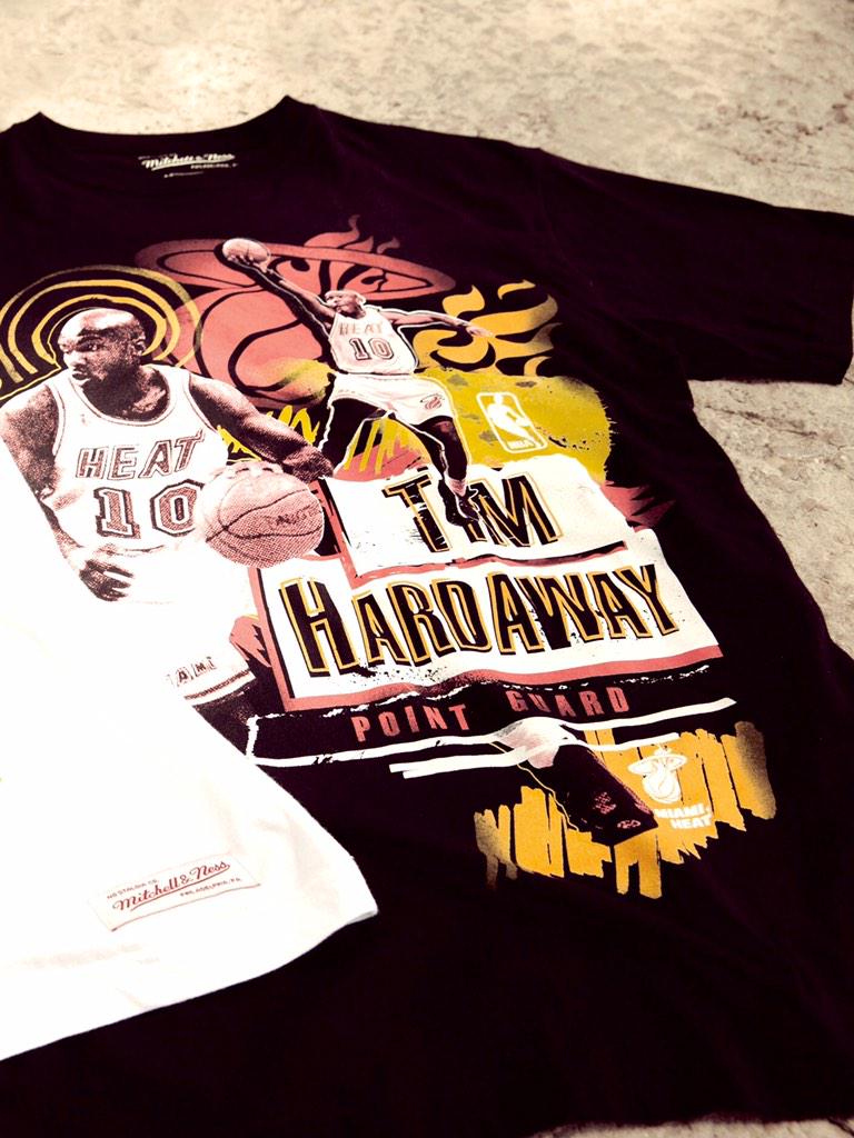 mitchell_ness's tweet photo. NBA Player Tee @MiamiHEAT #TimBug #MOREPLAYERS #streetshot #mntee http://t.co/l6StofzP3X http://t.co/sCDVg43DPj