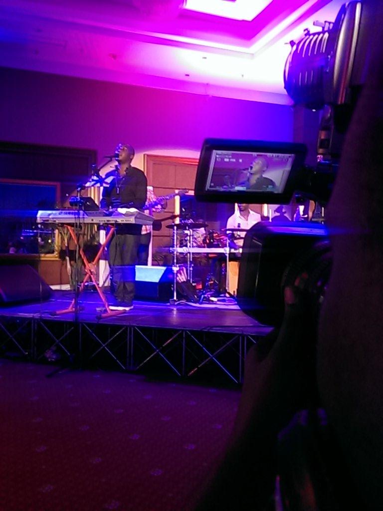 Twonjex's tweet photo. Stole a moment to enjoy my @NTV_GXP camera man's camera shot. #idroidlaunch @ntvuganda http://t.co/4REhpfehXh
