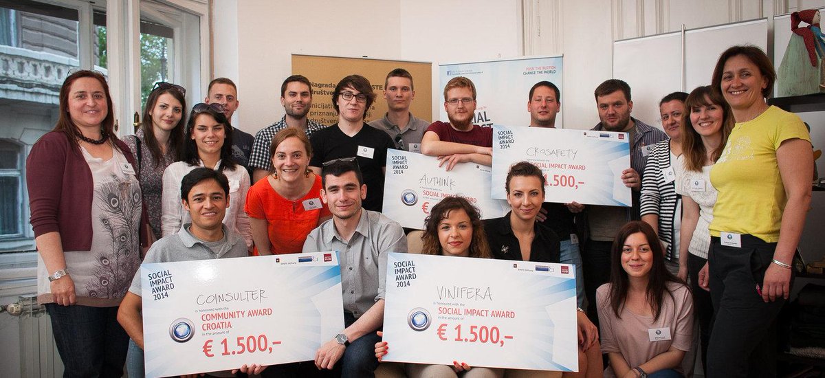 ImpactHubZG's tweet image. ImpactHubZG  and Erste Zaklada are bringing you the biggest #socent competition for students! socialimpactaward.hr