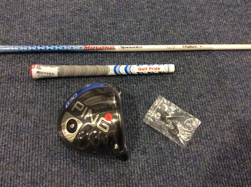 ATGolfCoaching's tweet photo. This will be one good looking #Golf club in the next hour @MargettsJames @PINGTourEurope @golfpridegrips #G30 #LSTec http://t.co/NNmKLwk0ds