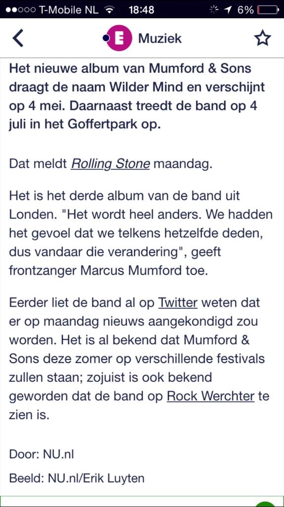 LucGerssen's tweet photo. Goed nieuws zo op de maandag! http://t.co/6DfclfBx63