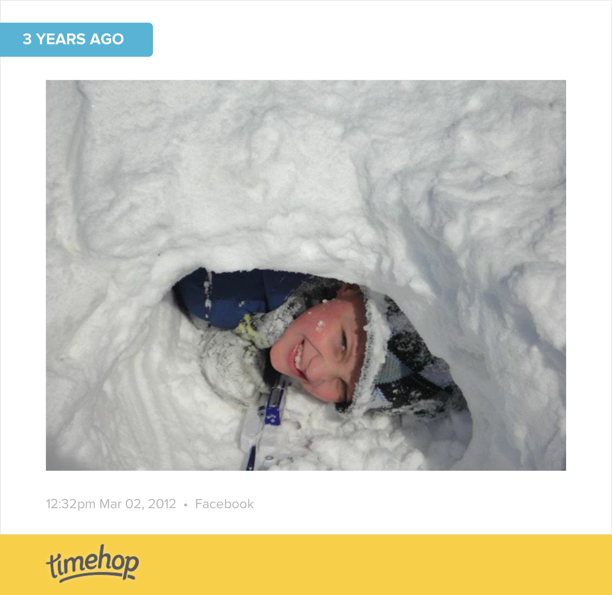 GinaBickers's tweet photo. Exactly 3 years ago today! (via @timehop) http://t.co/yL97RrM07M http://t.co/4ZtY8Evbpa