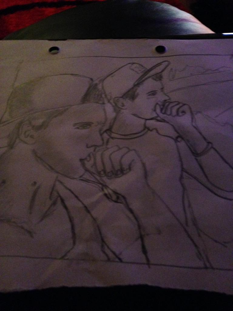  happy birthday drew this ages ago and i got bored but enough about me hope u have a gr8 bday 