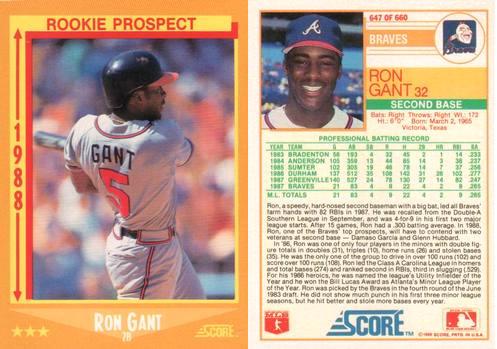 Happy 50th birthday to Ron Gant! 