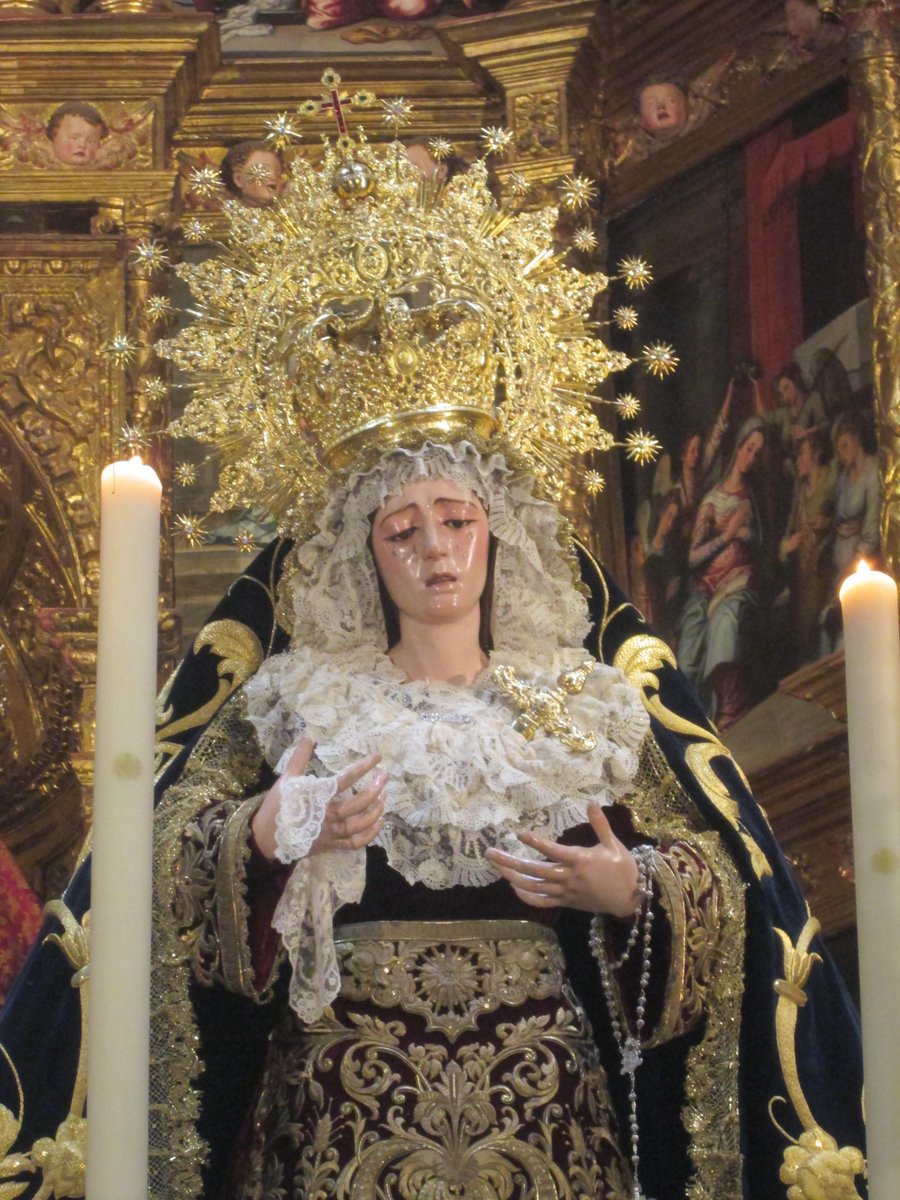 Imágenes del Quinario de los titulares de la <a href="/hdadlaestrella/">La Estrella</a> en Iglesia de Santa Ana #TDSCofrade #CuaresmaSevilla15