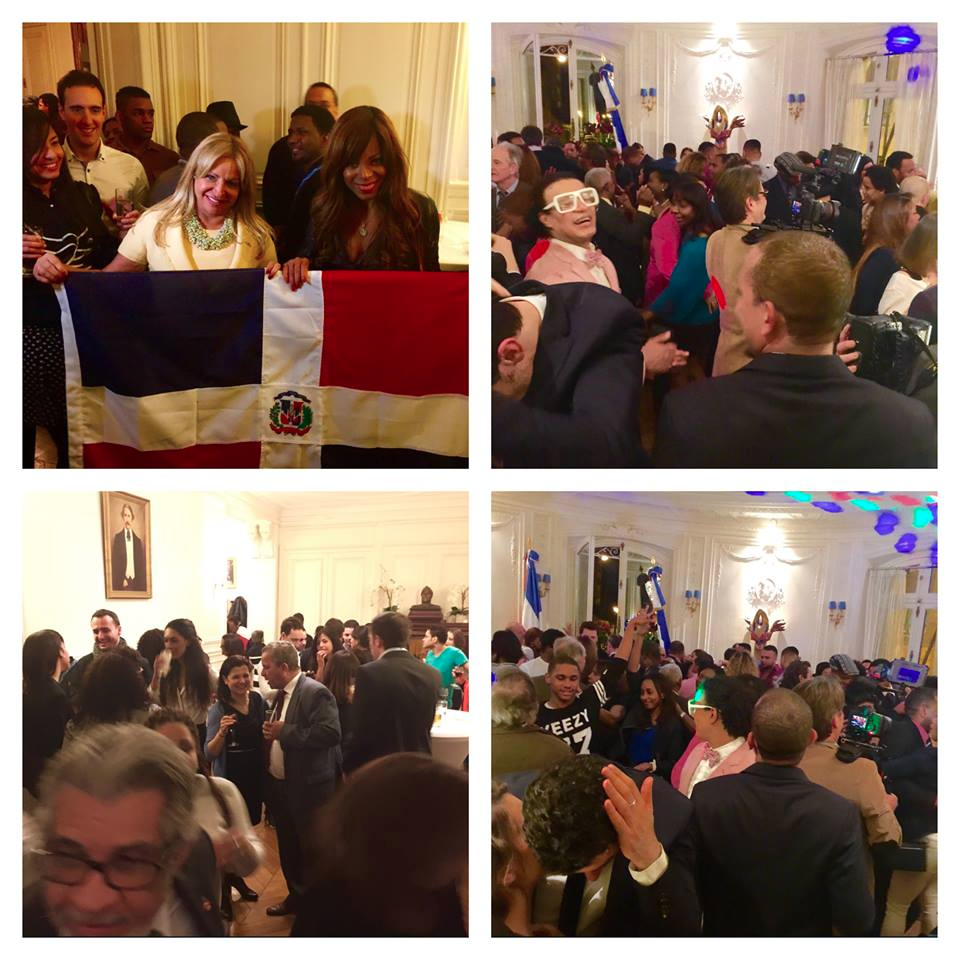 sergiocarlo's tweet photo. Una bandera para c/familia Dominicana en Francia. http://t.co/loUFrvFYoi