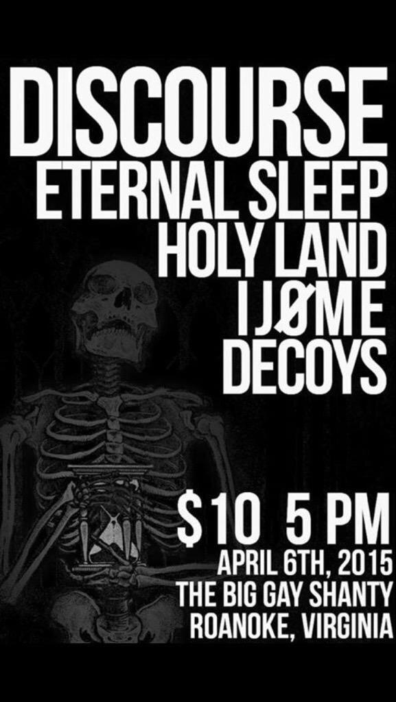 Been awhile Roanoke, see you there.