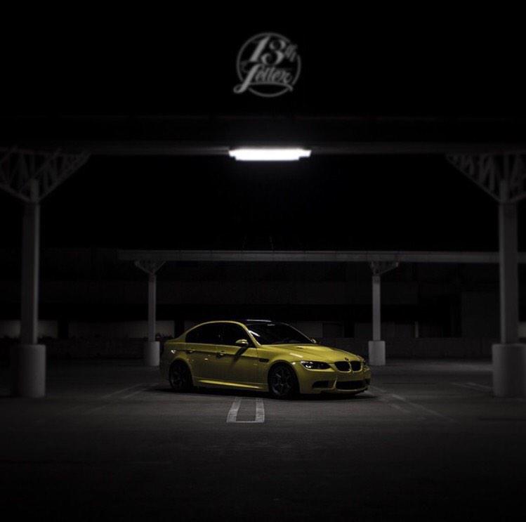 Megpanduh's tweet photo. Buddy of mine just sold his one of a kind, Dakar yellow #E90 #M3 as of today. Sigh... It's so lovely. @BMWUSA @bmw http://t.co/9pz2qdErRJ