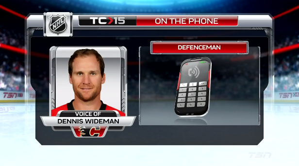TSN_Sports's tweet photo. Dennis Wideman had a little fun at the expense of the panel. Video: http://t.co/1jbpFvBB4v #TradeCentre http://t.co/C1CHSYppfh