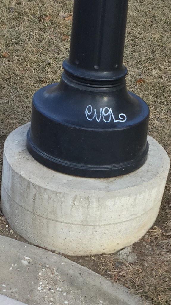 meanstreetgraff's tweet photo. Lil #evol tag I saw today http://t.co/OJZWvjTGCC