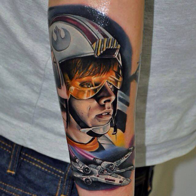 Tattoo tagged with it xwing Maurizio What xwing star wars   inkedappcom