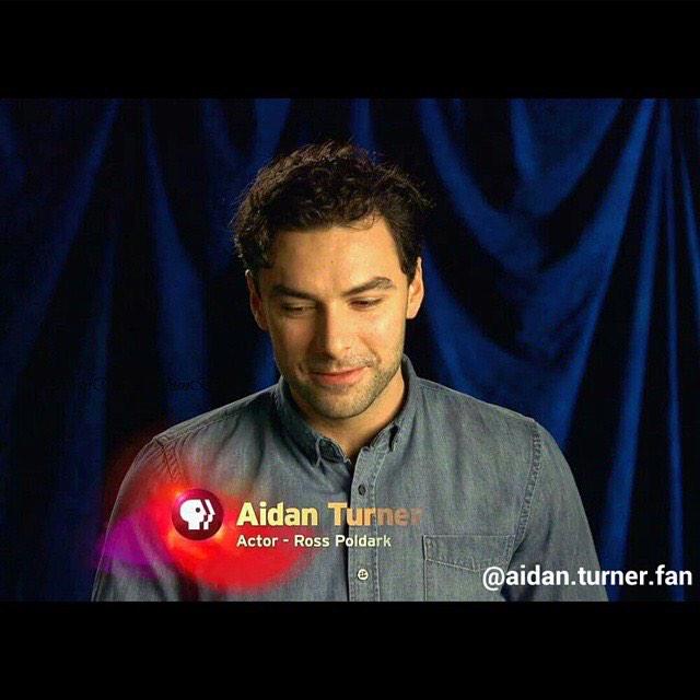 _aidanturner__'s tweet photo. Aidan promoting Poldark💕 http://t.co/1zyWSSTy0z