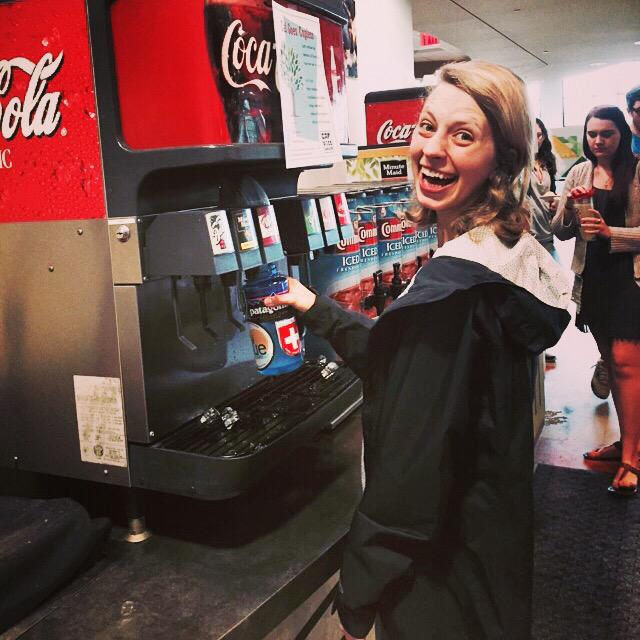 EBrenss's tweet image. Challenge week! Every time you use non caf cups during lunch(11-1) you can enter to win badger bucks #CafGoesCupless