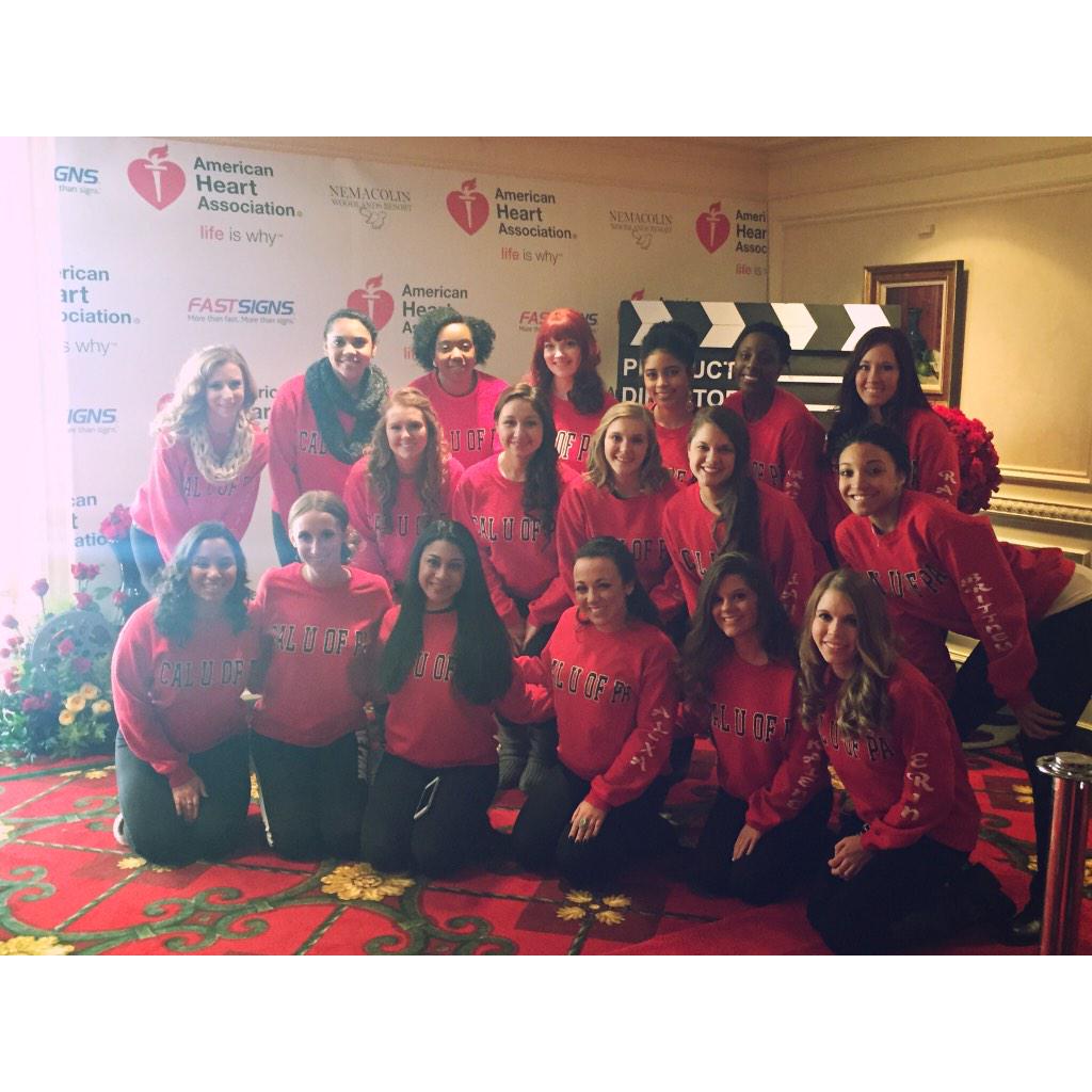 CalUDanceTeam's tweet image. We had such a great time volunteering for the American Heart Association this past weekend! Great job ladies!