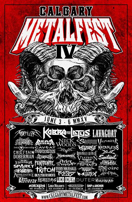 CgyMetalfest's tweet image. Calgary Metalfest IV full lineup announced! facebook.com/events/1580680… #calgarymetalfest #metal #festival #calgary #yyc