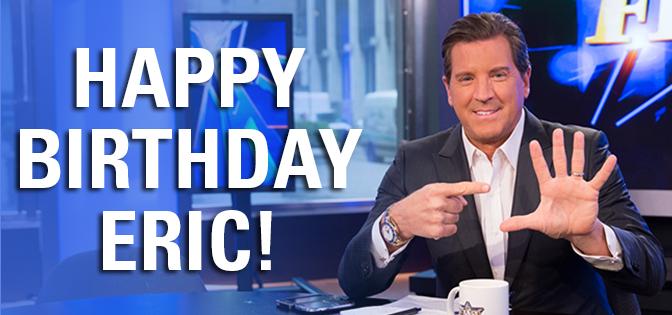   Join us in wishing a happy birthday! How old is Eric Bolling? He say \"this many.\"
