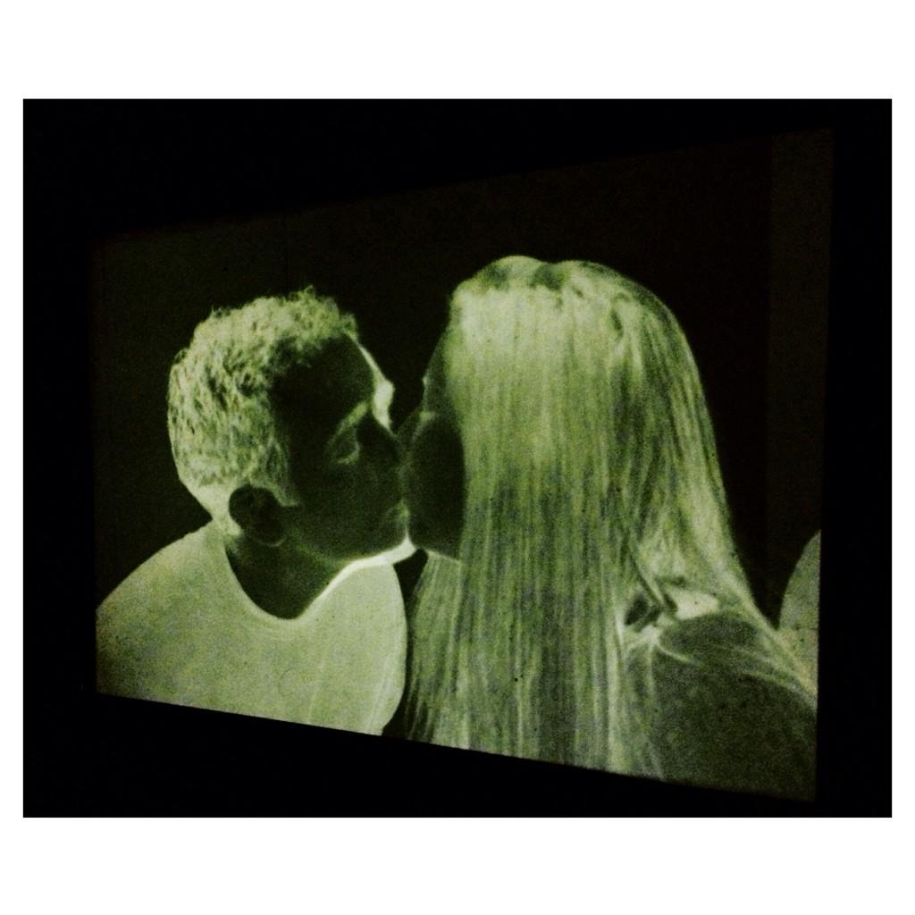 loopbarcelona's tweet photo. 80 ways of kissing in 80 slides. #DouglasGordon, 'Kissing with Amobarbital' at #VideoRegimen @Museo_Lazaro @CALCEGO http://t.co/UVReU3JGS9