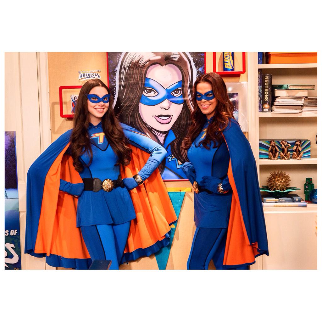 With Skirt  Phoebe thunderman, Kira kosarin, Girl superhero