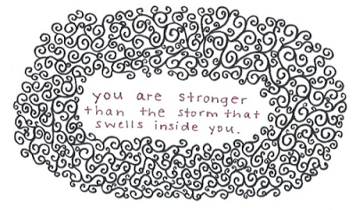 ED_ALOP's tweet photo. "You are stronger than the storm that swells inside you." #EDrecovery #eatingdisorders http://t.co/N6vwhs4MHk