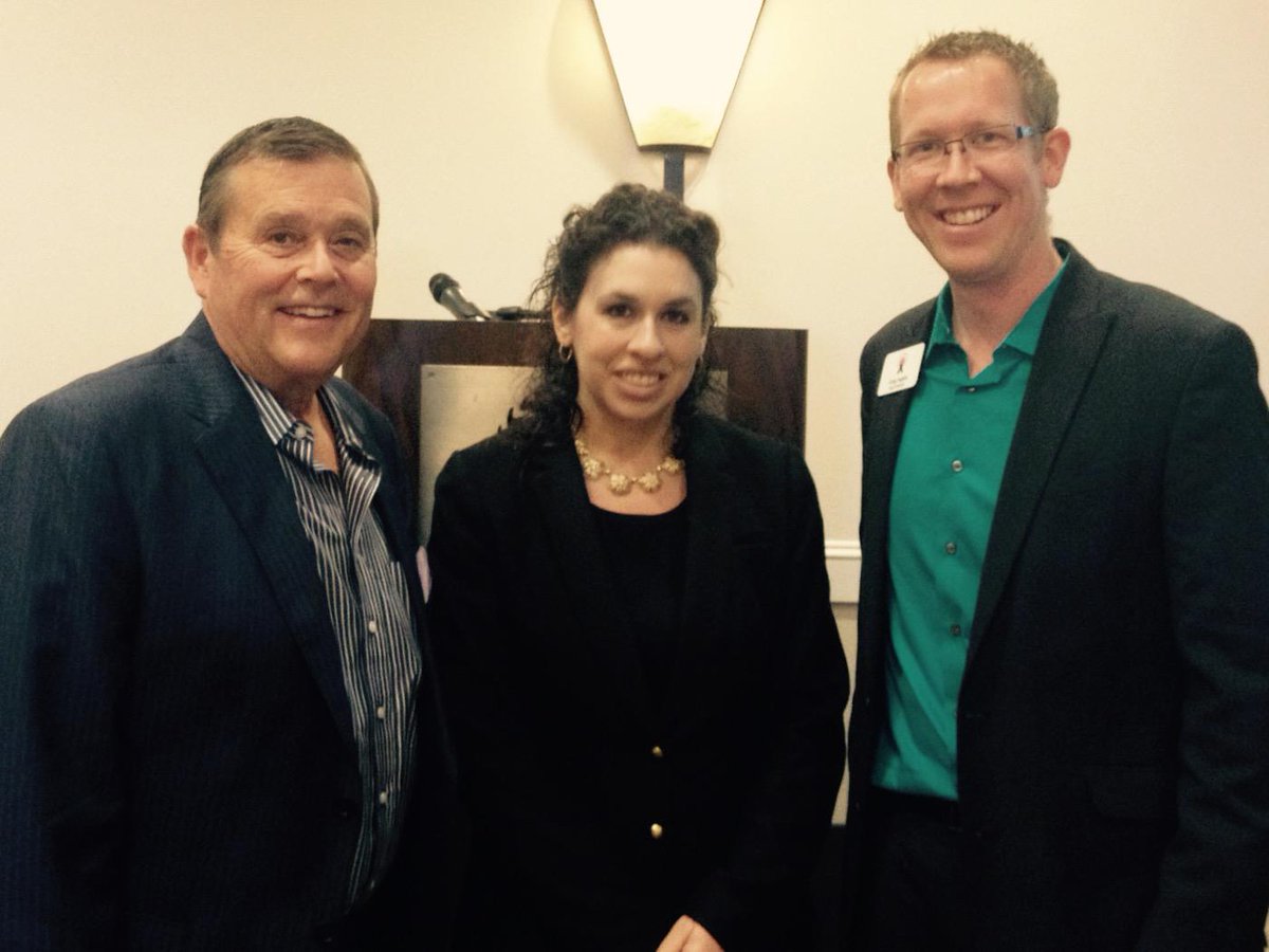 interfaithcs's tweet photo. Greg Angela w/ Charlene Seidle from #JewishCommunityFoundation & James Farley from @LeichtagFdn at #NCPC last week! http://t.co/hLK2ixMgk5