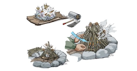 outdoorlife's tweet image. The One-Match Fire, and 9 other awesome camping tips... bit.ly/1zATiyX