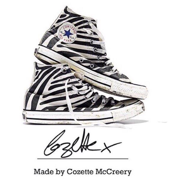 We love these <a href="/Converse/">Converse</a> #madebyyou by <a href="/CozetteMcCreery/">Cozette McCreery</a> <a href="/WEARESIBLING/">SIBLING</a> 💖