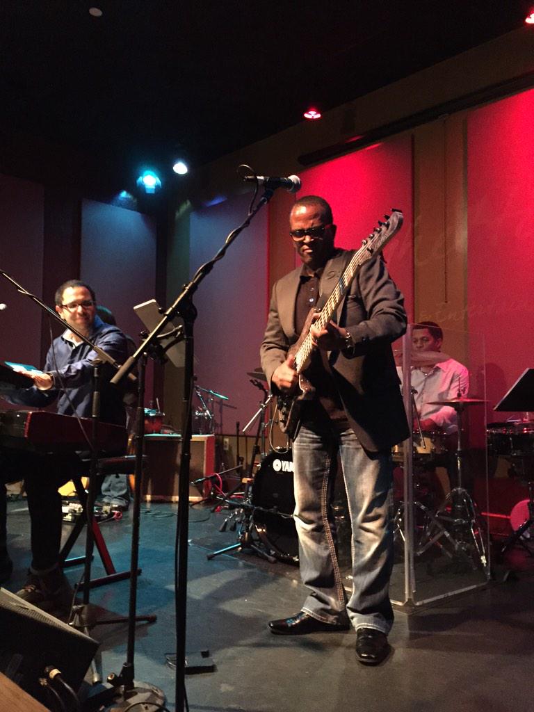 Dan57Thom's tweet photo. Sun @SpaghettiniJazz greats @Darrylwilliams1 @gregmanningkeys LA Collective w/ @MariaSingsActs #FloydSmith #wowed us! http://t.co/2obyodG0Fz