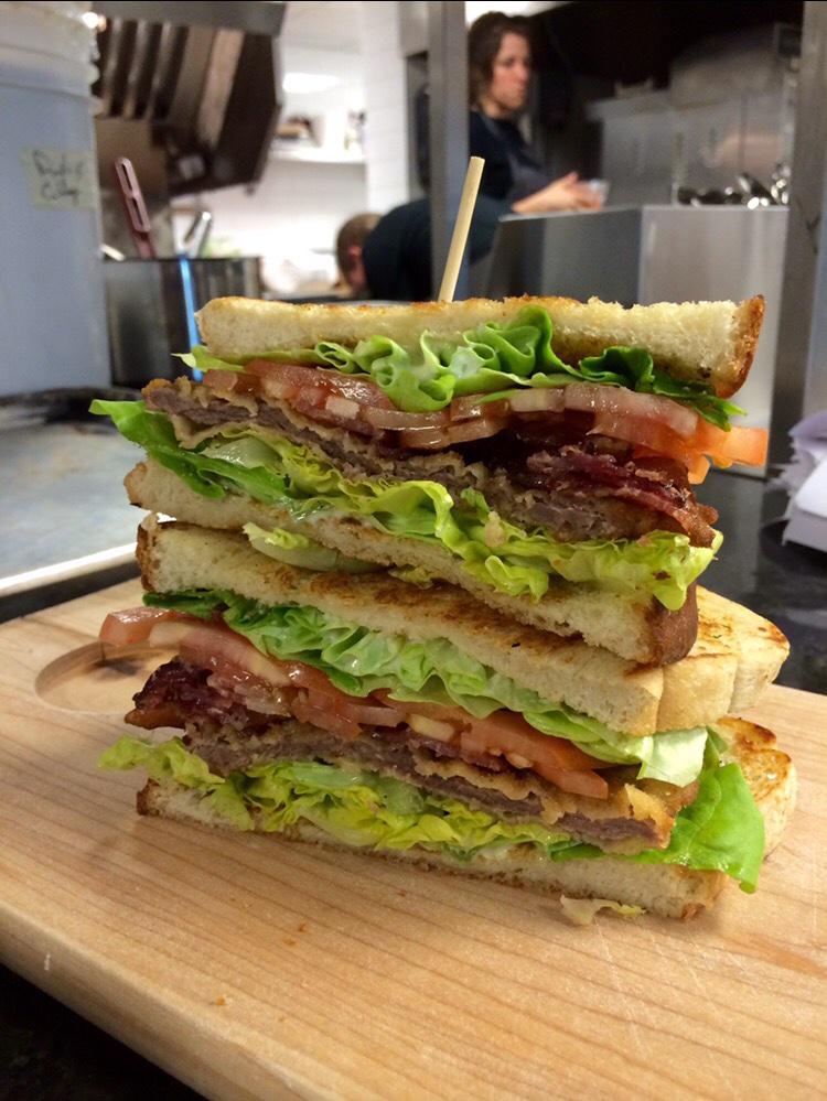 You can only go so long without the Schnitzel BLT in your life | veal schnitzel, truffle mayo, double smoked bacon