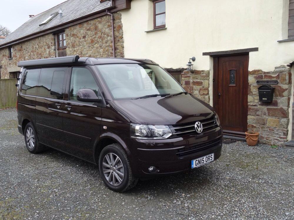 Our latest VW California arrived last week, all ready for the 2015 season, this is our 180DSG model