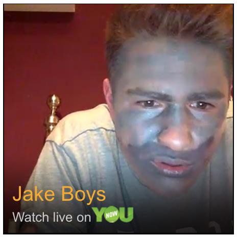 StalkingMeAreWe's tweet photo. OMG @JakeBoys is live on @YouNow! Click here to watch: http://t.co/ukI0dQCTdA http://t.co/KSvtl9n2uq