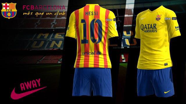 ActuFoot_'s tweet photo. Les probables maillots du FC Barcelone pour la saison 2015/16 ! http://t.co/b26ELEZkG6