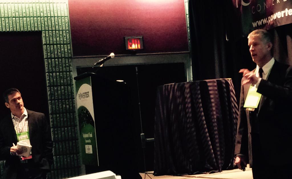 Mose Ramieh III and Randall Sagan present a paper on circuit breaker testing. #PowerTest2015