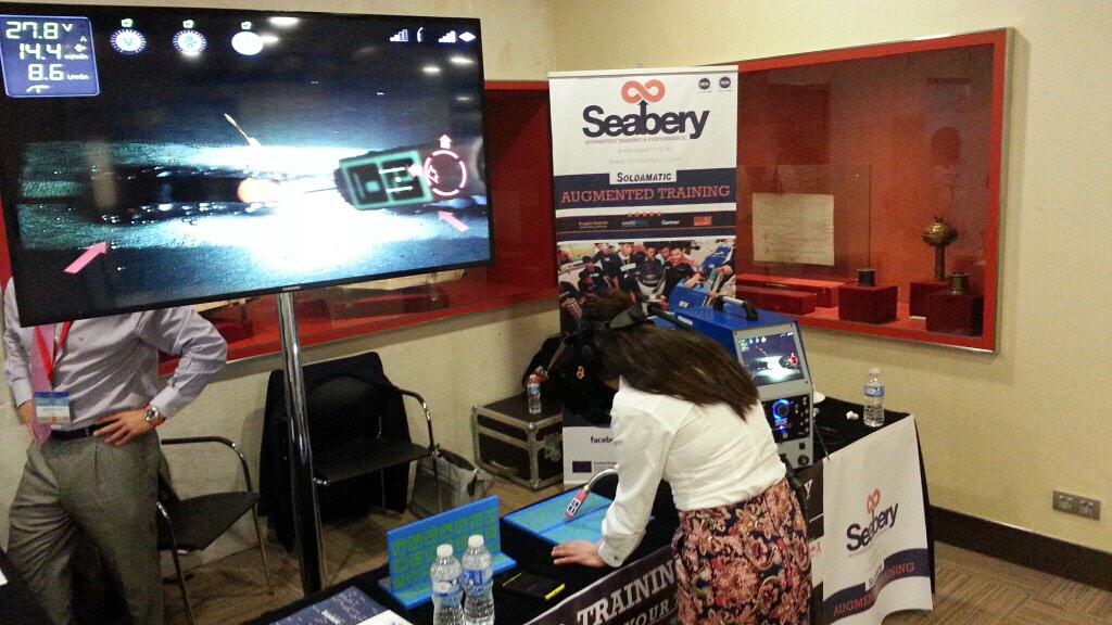 Seabery's tweet photo. See in action the power of #AugmentedReality to attract #youth and #women to #vocational #education in @INTED2015 http://t.co/GXxaWEfiUf