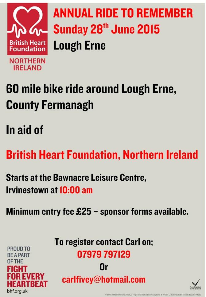 #BeInspiredBeNorthernIreland
Latest poster :-)
Fancy something different this year?
Website: justgiving.com/ridetoremember…