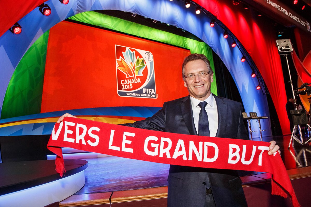 96 days to go! A host of personalities are giving their backing to the #WWC. Today, it's <a href="/jeromevalcke/">Jérôme Valcke</a>