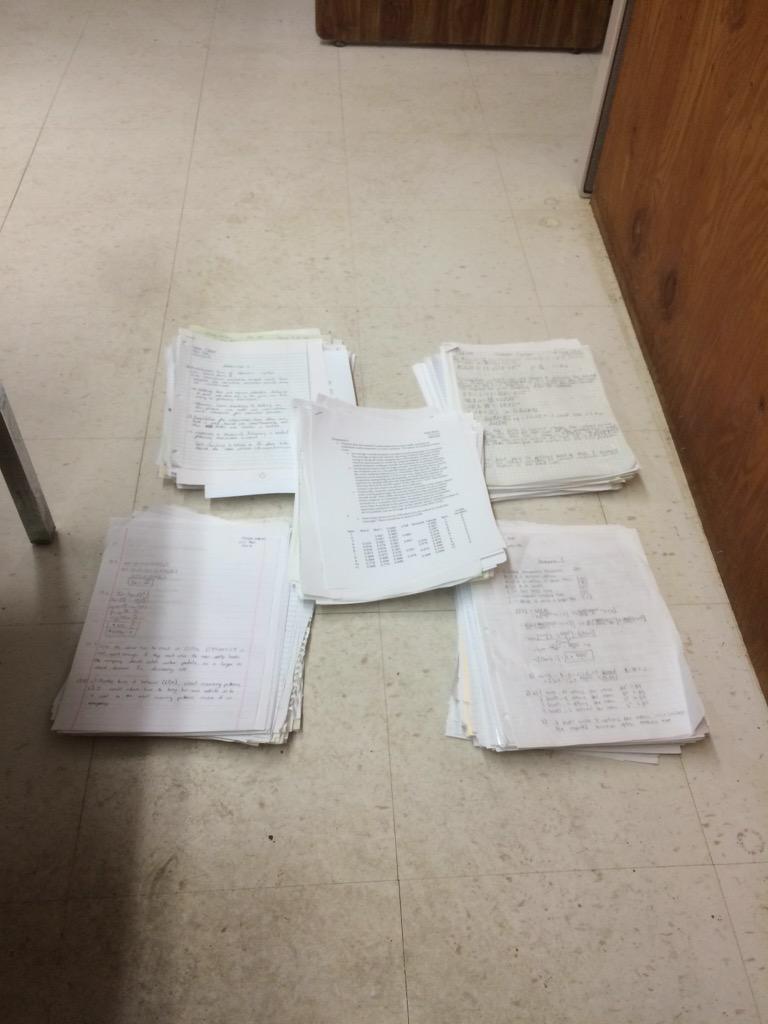 jared_y's tweet image. Well this should be a fun night! #grading #TAproblems