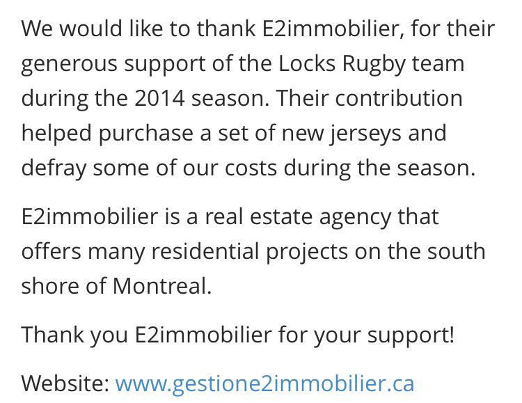 Commanditaire de la semaine/Sponsor of the week: <a href="/E2immobilier/">E2immobilier</a>!