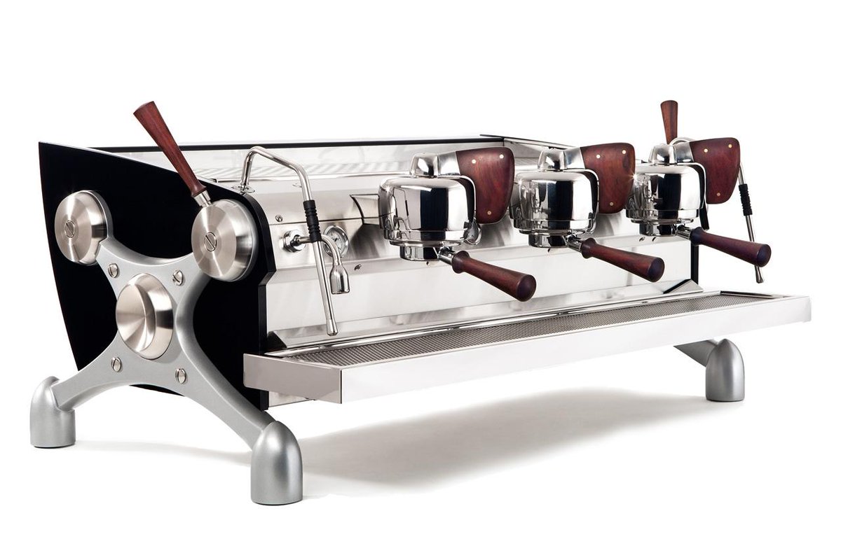 slayerespresso's tweet photo. Announced earlier that we're keeping all models in stock. In case you worried about the look of a "stock" design... http://t.co/XxfPTlFZVX