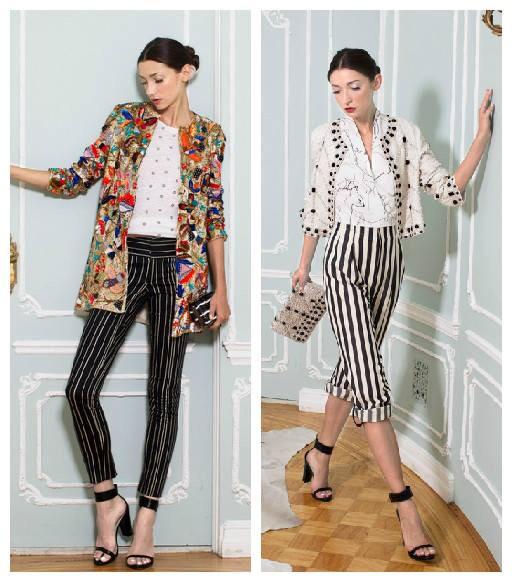 thefashionistas's tweet image. We love these @aliceandolivia looks for an #Edgy #MeetingMonday work look! #MixingPatterns and #Embellishments #Love