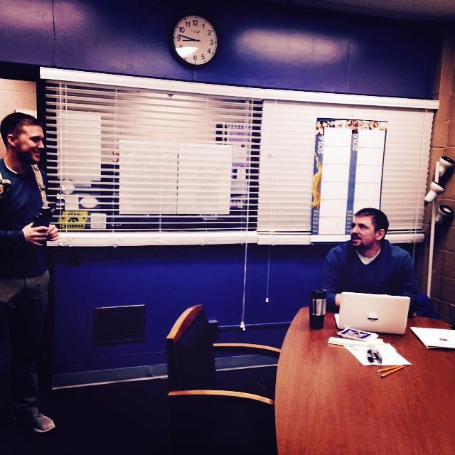 gtcsdtweets's tweet photo. It seems as though Mr. Simington and Mr. Dyhrkopp forgot to tell the rest of the school ab… http://t.co/fzChJSeeHS http://t.co/5YpLXac77J